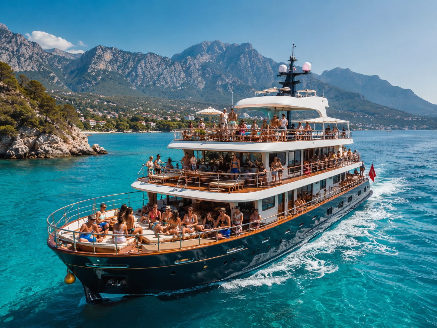 Antalya Kemer MegaStar Tekne Turu