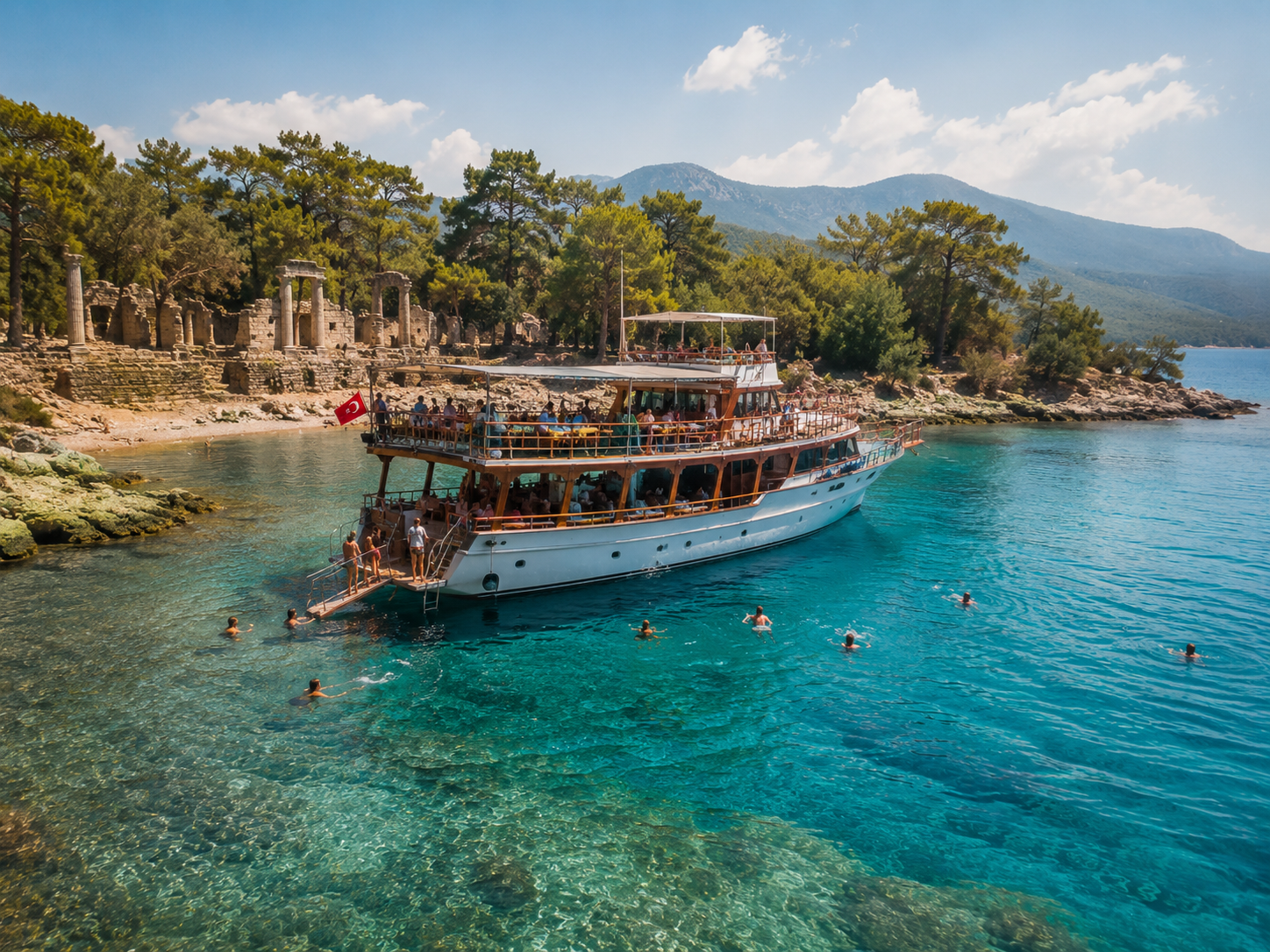 Gonstor Tekne Turu Antalya Kemer